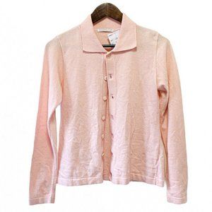 Joan Vass New York Cardigan Sweater Angora Cashmer